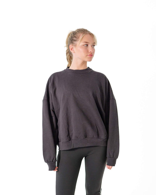 The Athleticism Club Sweatshirt - Women (Onyx Black)
