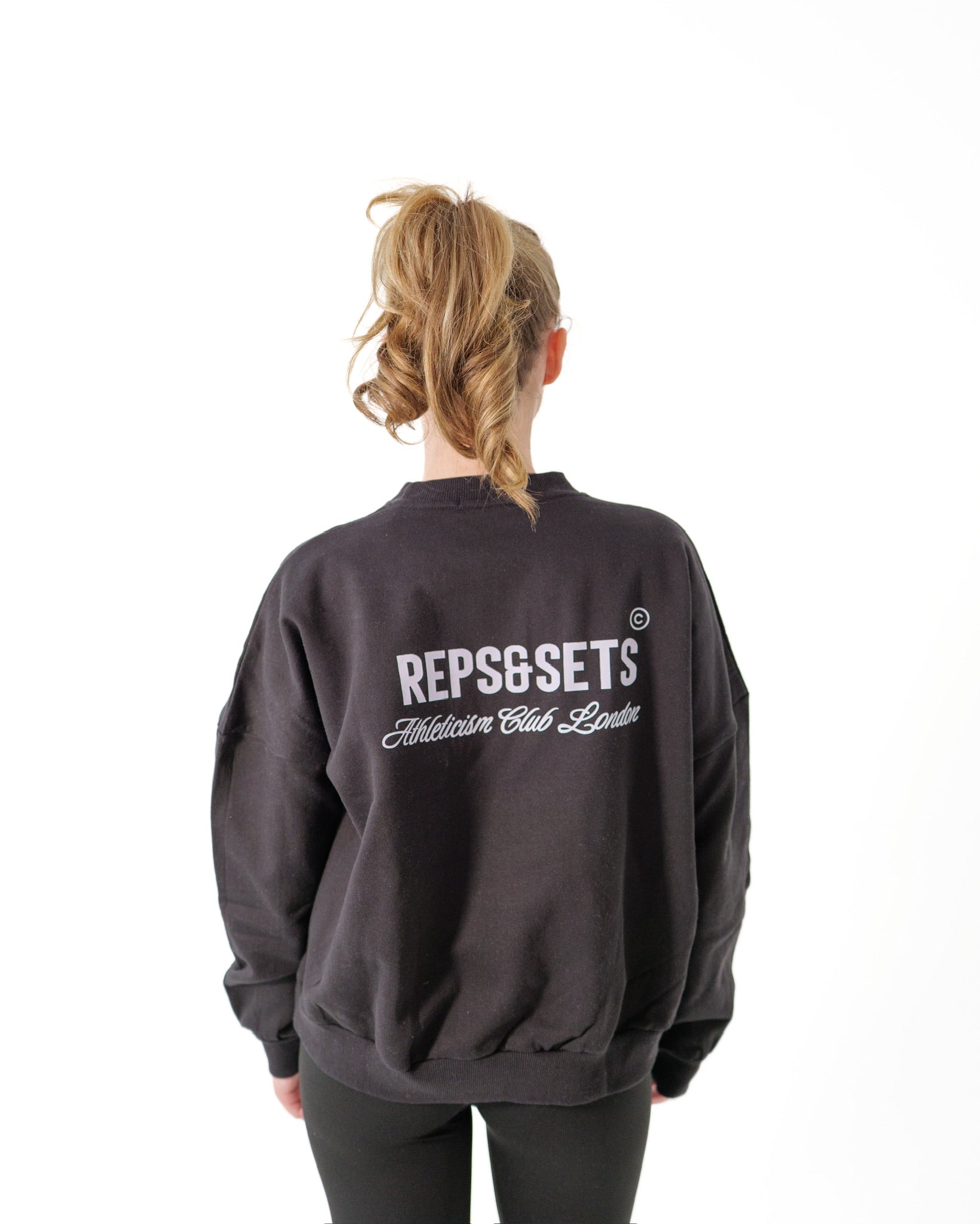 The Athleticism Club Sweatshirt - Women (Onyx Black)