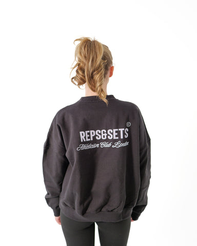 The Athleticism Club Sweatshirt - Women (Onyx Black)
