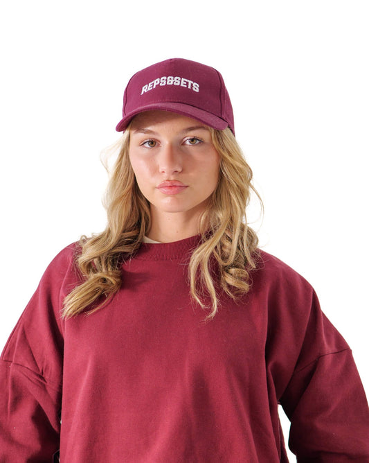 The Essential Cap - Burgundy