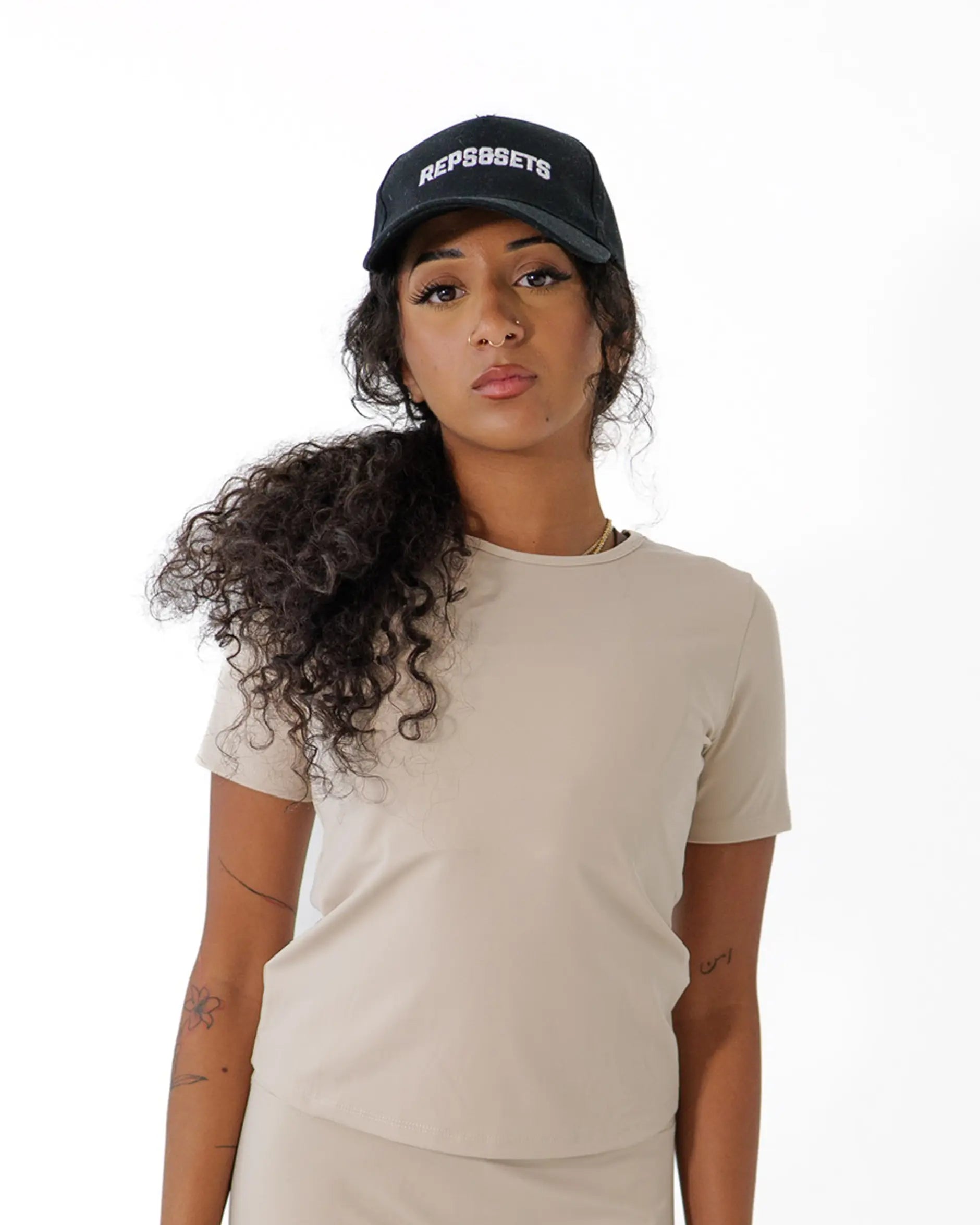 Essential Short Sleeve Tee – Beige