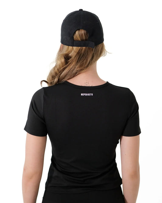 Essential Short Sleeve Tee – Black