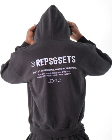 The Origin Hoodie - Men (Onyx Black)