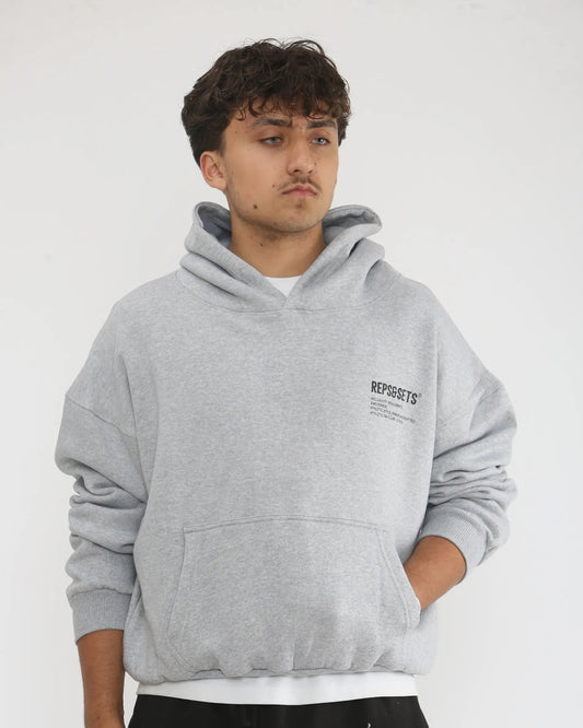 The Origin Hoodie - Men (Steel Grey)