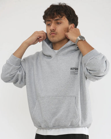 The Origin Hoodie - Men (Steel Grey)