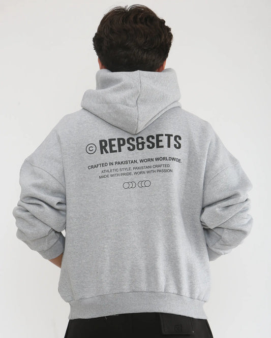 The Origin Hoodie - Men (Steel Grey)