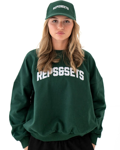 The Varsity Oversized Sweatshirt - Women