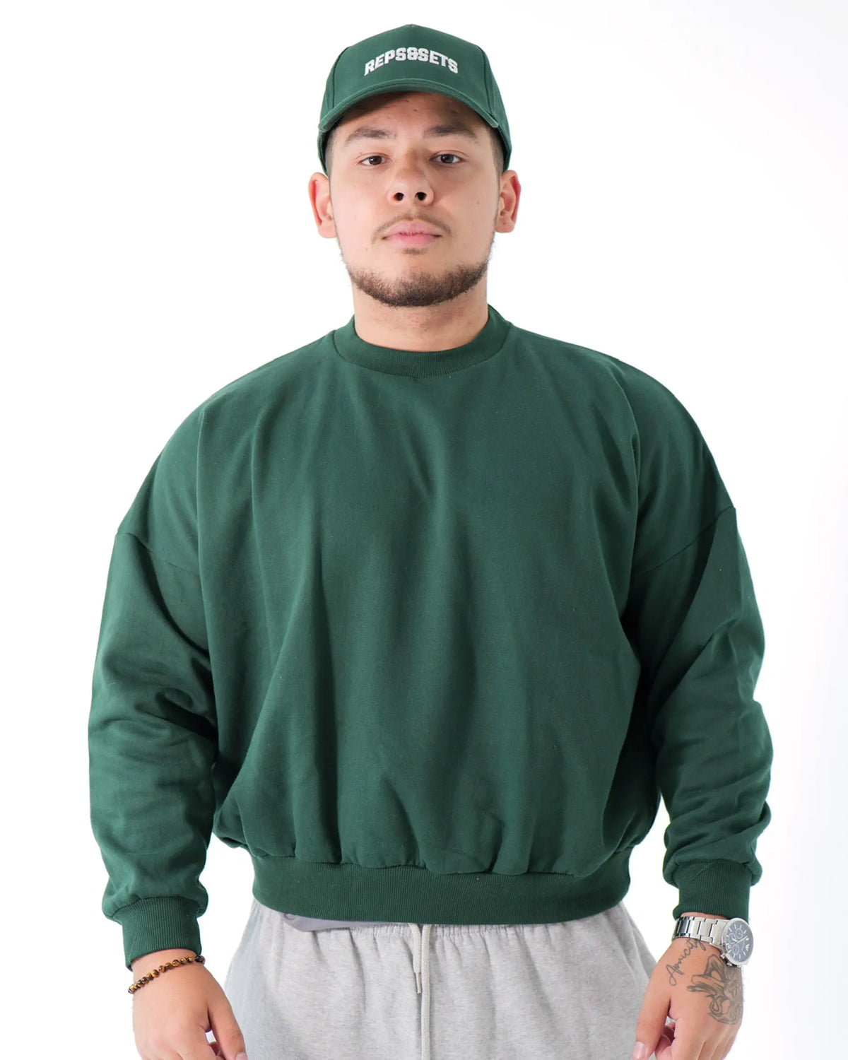 The Athleticism Club Sweatshirt - Men (Deep Forest Green)