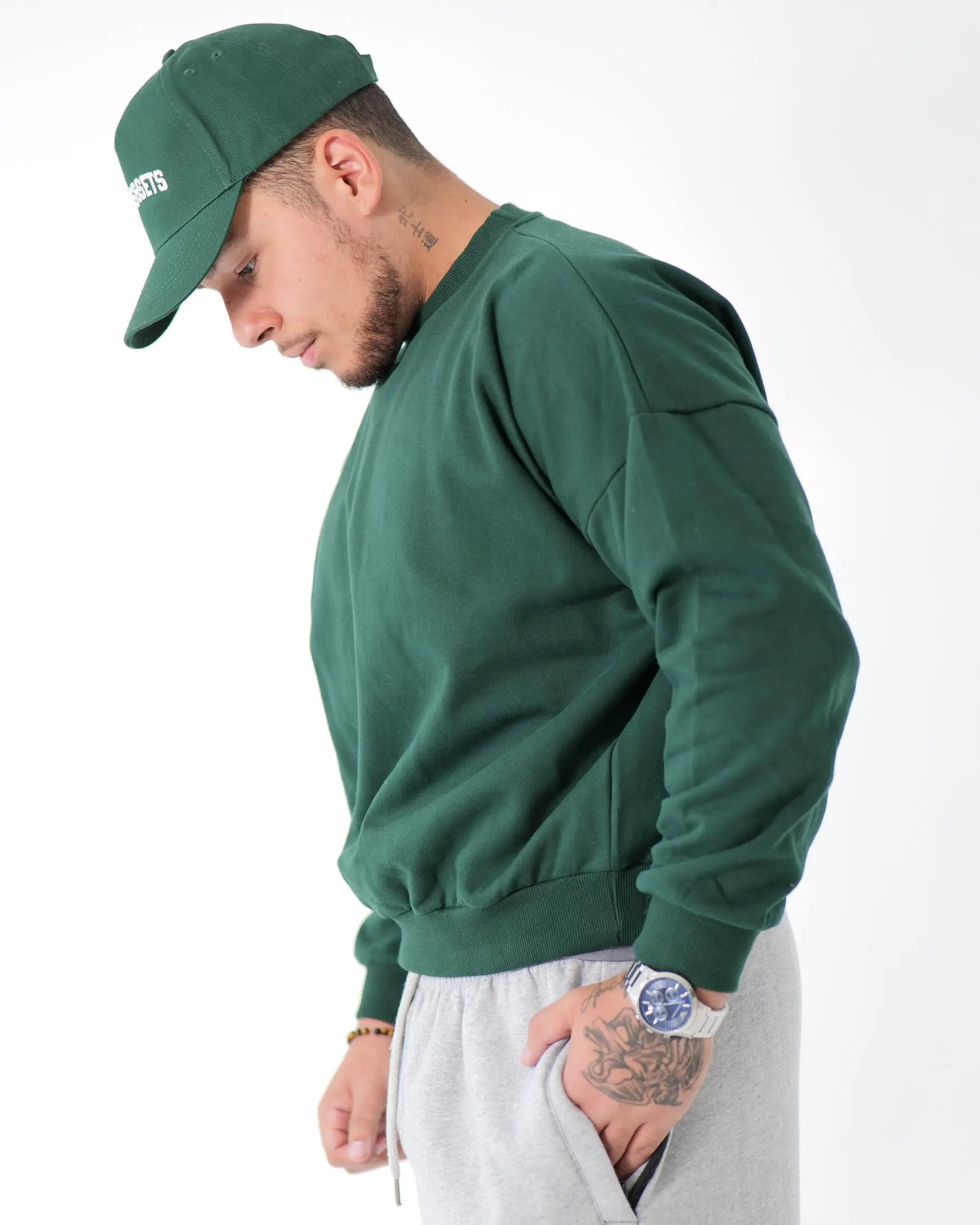 The Athleticism Club Sweatshirt - Men (Deep Forest Green)