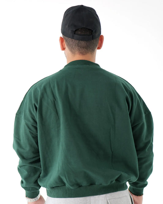 The Varsity Oversized Sweatshirt - Men (Green)