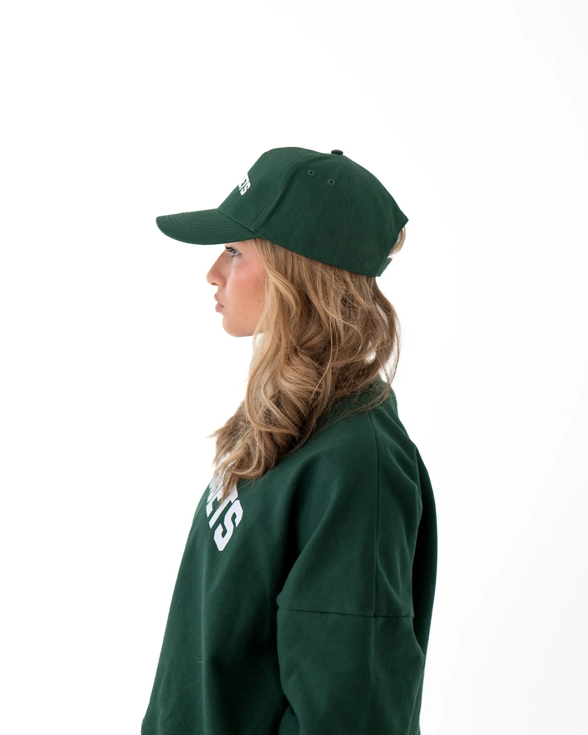 The Varsity Oversized Sweatshirt - Women (Green)