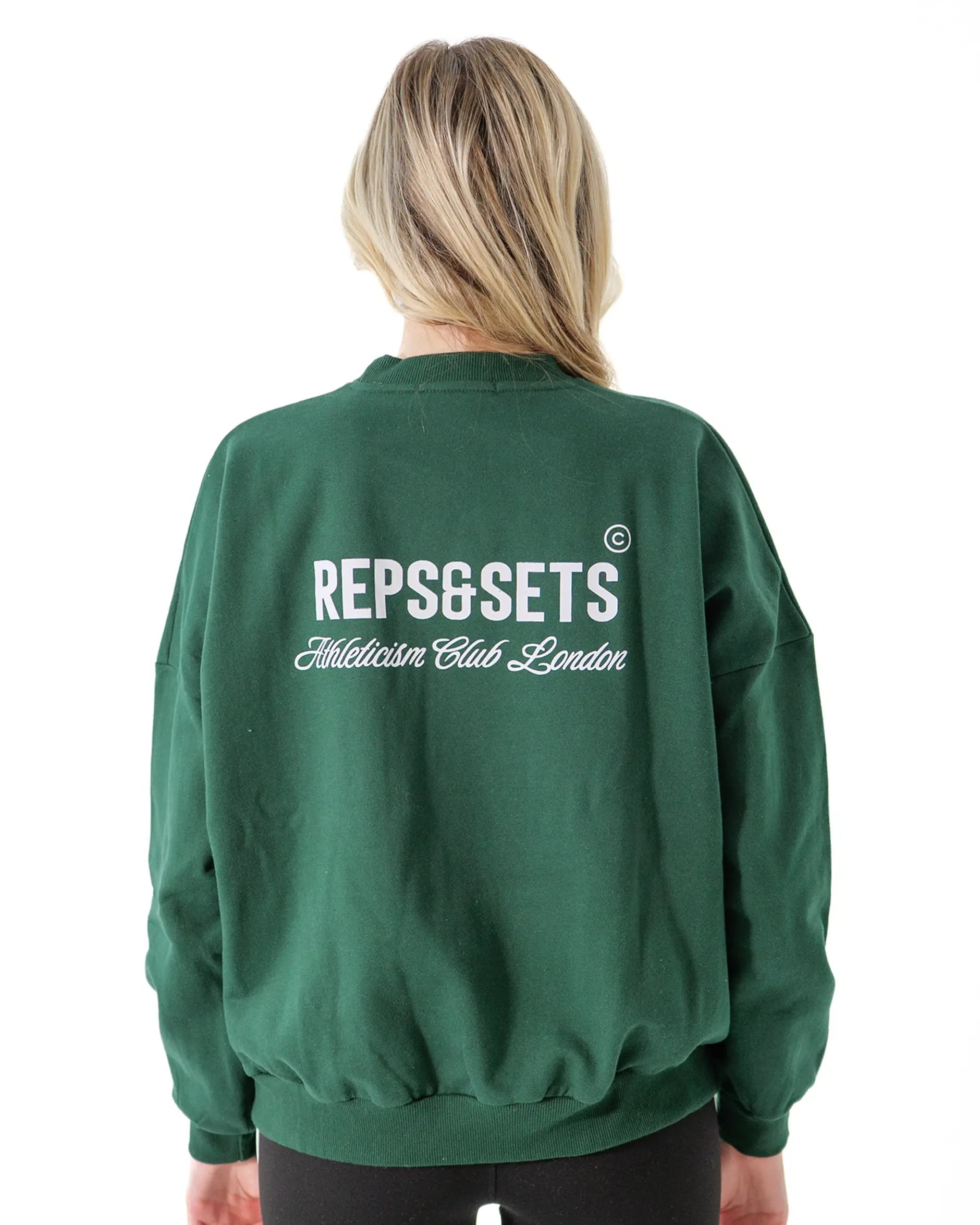 The Athleticism Club Sweatshirt - Women (Deep Forest Green)