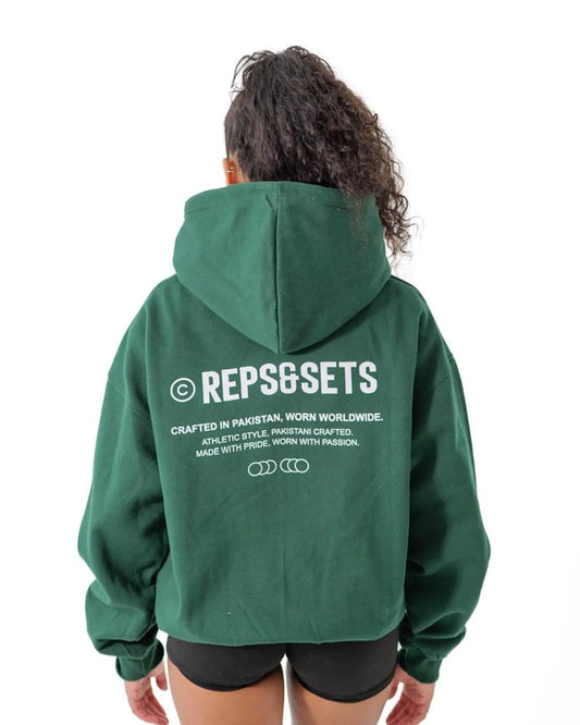 The Origin Hoodie - Women (Deep Forest Green)