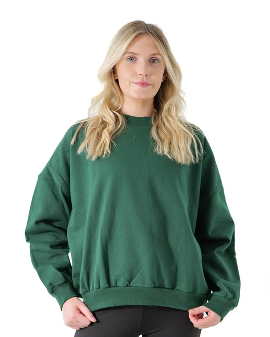 The Athleticism Club Sweatshirt - Women (Deep Forest Green)
