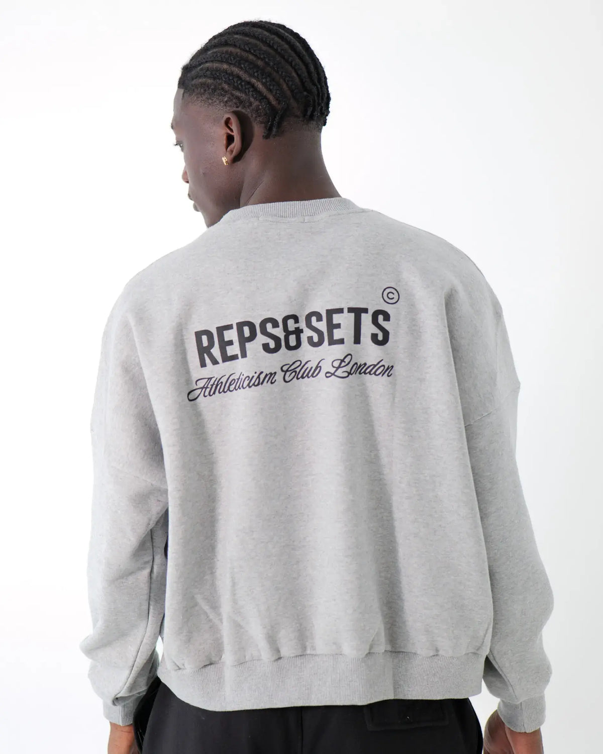 The Athleticism Club Sweatshirt - Men (Steel Grey)