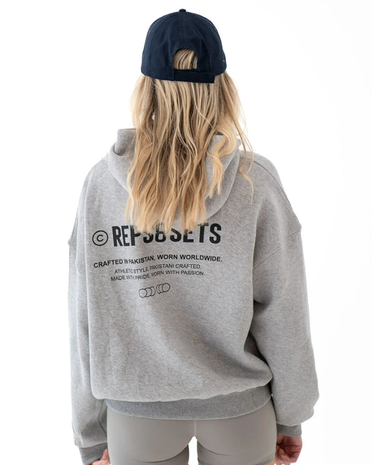 The Origin Hoodie - Women (Steel Grey)