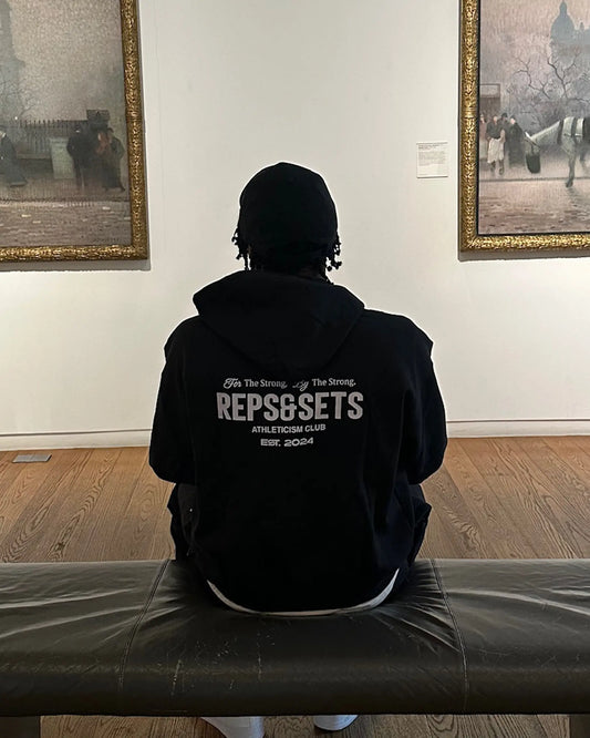 The Athleticism Club Hoodie - Men (Onyx Black)