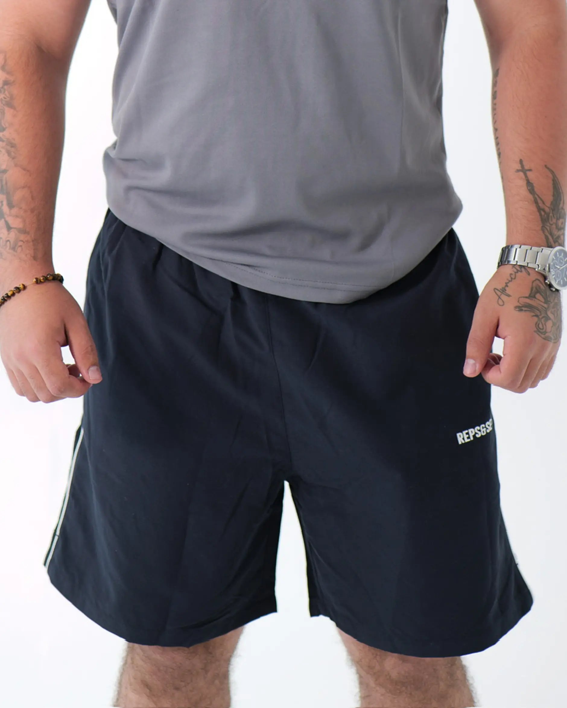 The Performance Shorts – Navy/White