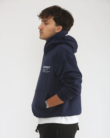 The Origin Hoodie - Men (Midnight Navy)