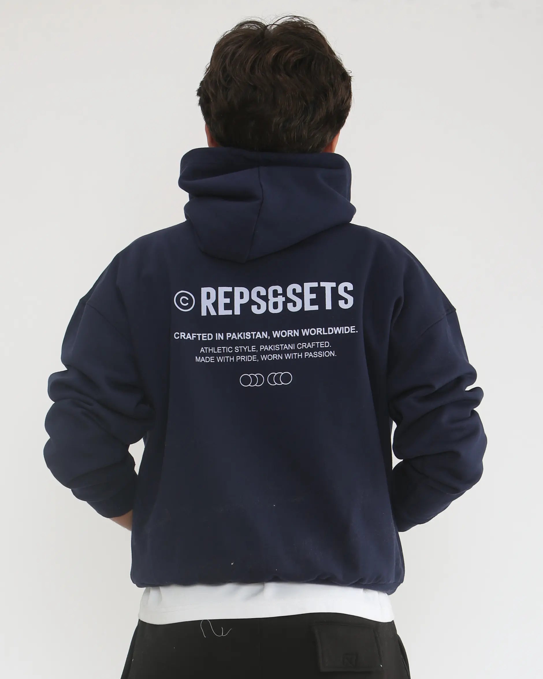 The Origin Hoodie - Men (Midnight Navy)
