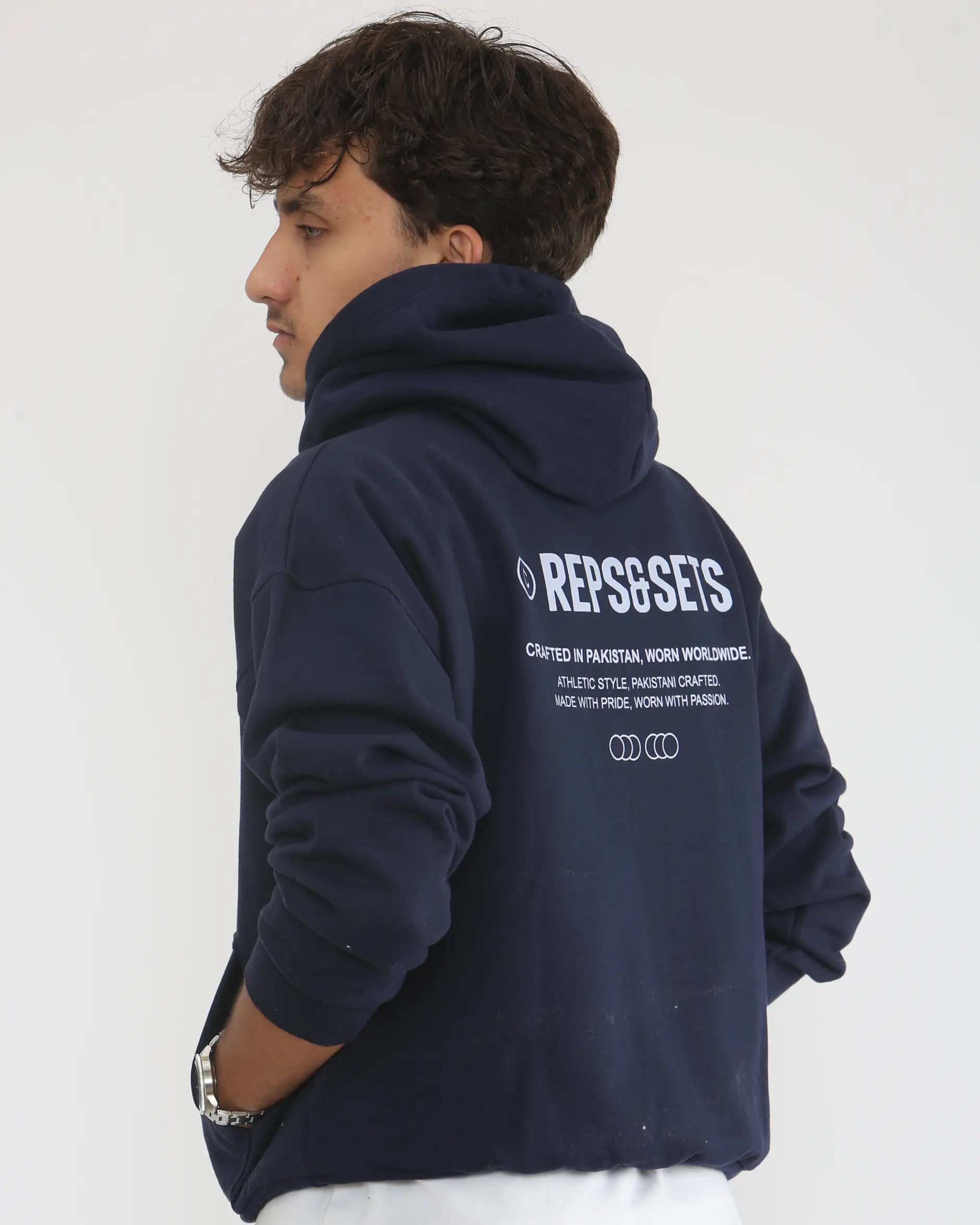 The Origin Hoodie - Men (Midnight Navy)