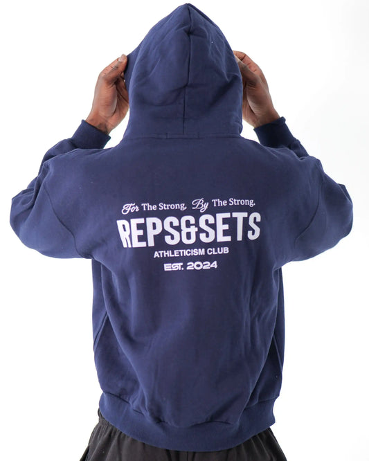 The Athleticism Club Hoodie - Men (Midnight Navy)