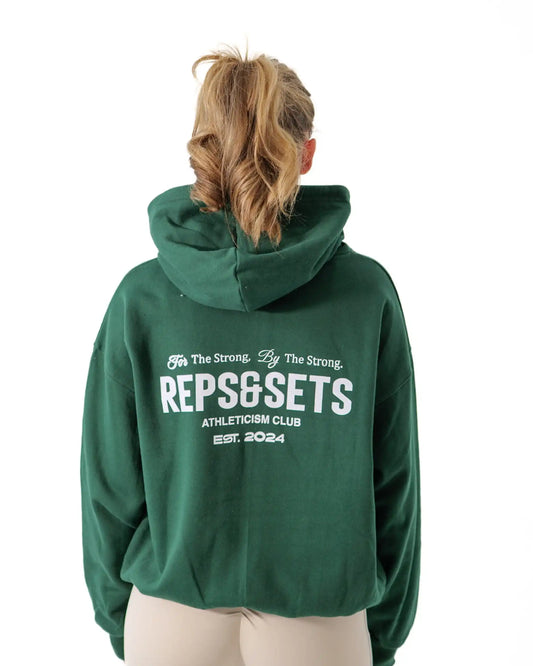 The Athleticism Club Hoodie - Women (Deep Forest Green)