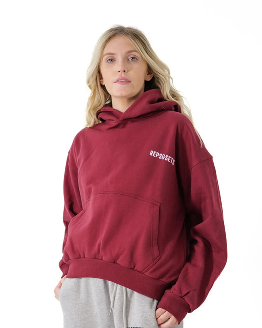The Athleticism Club Hoodie - Women (Burgundy Blaze)