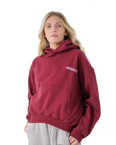 The Athleticism Club Hoodie - Women (Burgundy Blaze)