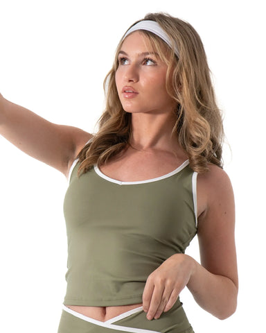 Crossover Top – Green